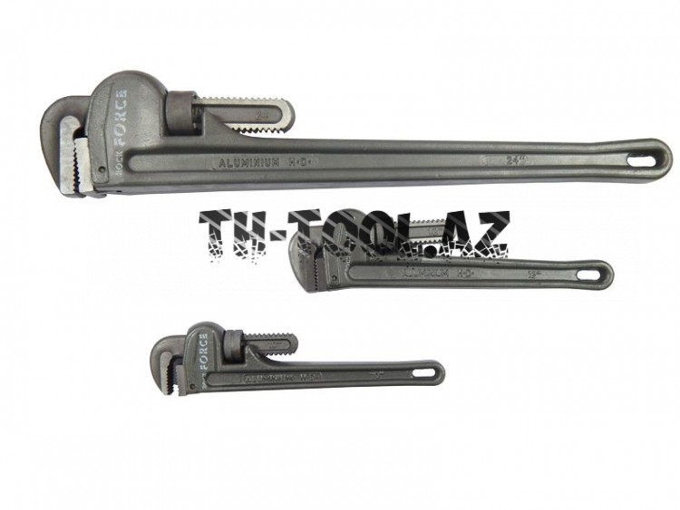Ключ трубный с алюминиевой рукояткой 24"_Rock FORCE