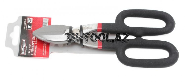 Ножницы по листовому металлу "прямой рез" 10"-250мм, на пластиковом держателе_BaumAuto_BaumAuto