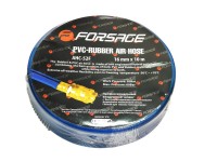 Шланг резиновый армированный с фитингами 10*16мм*10м(для воздуха)Forsage_Forsage